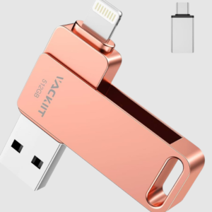 120GB iPhone 3-in-1 USB Photo Stick Expandable iPhone External Storage