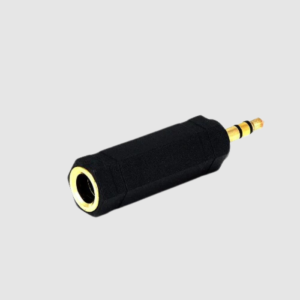 6.35mm (1/4") Stereo Jack to 3.5mm (1/8") Stereo Plug Adapter