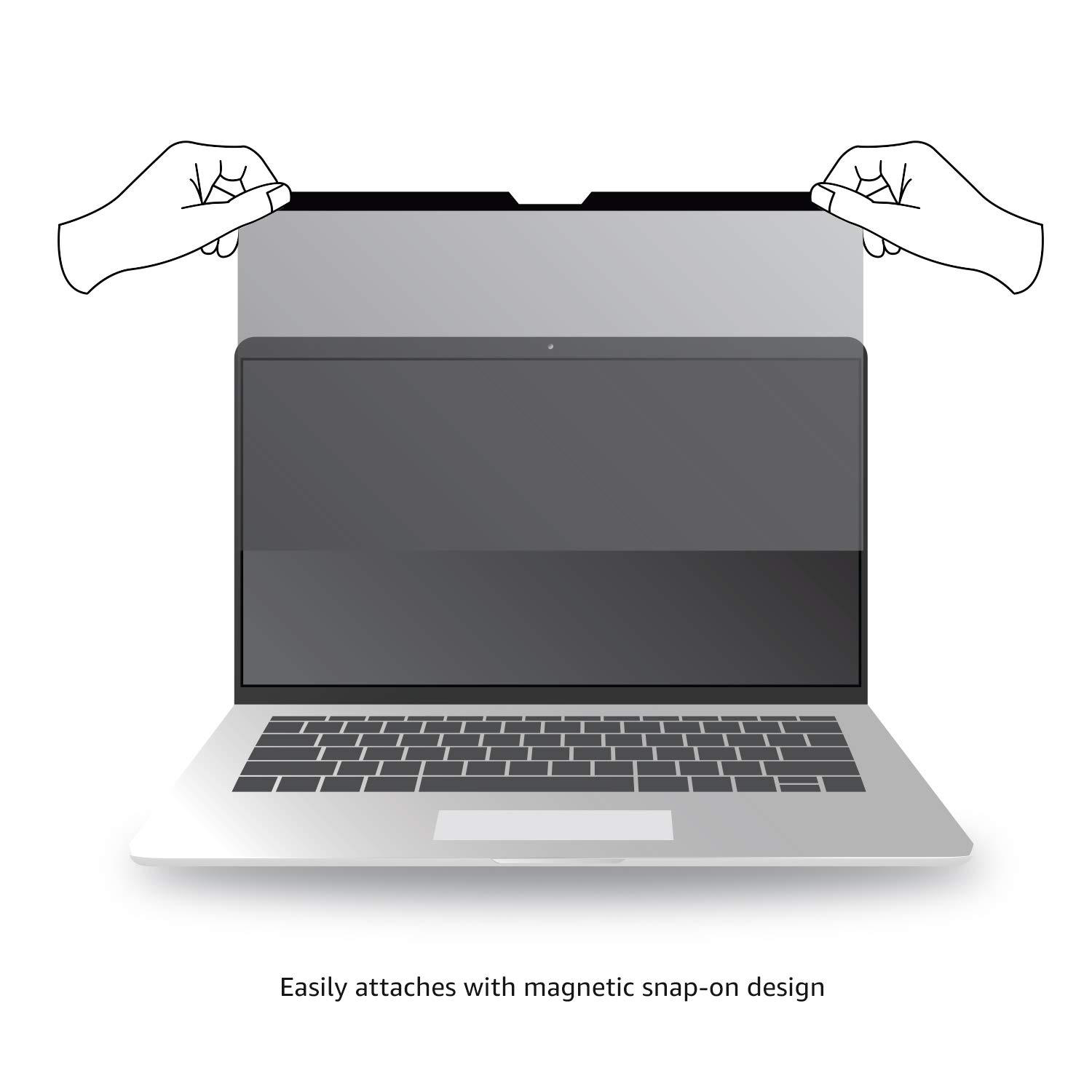 Slim Magnetic Privacy Screen for 13" MacBook Pro - Image 5