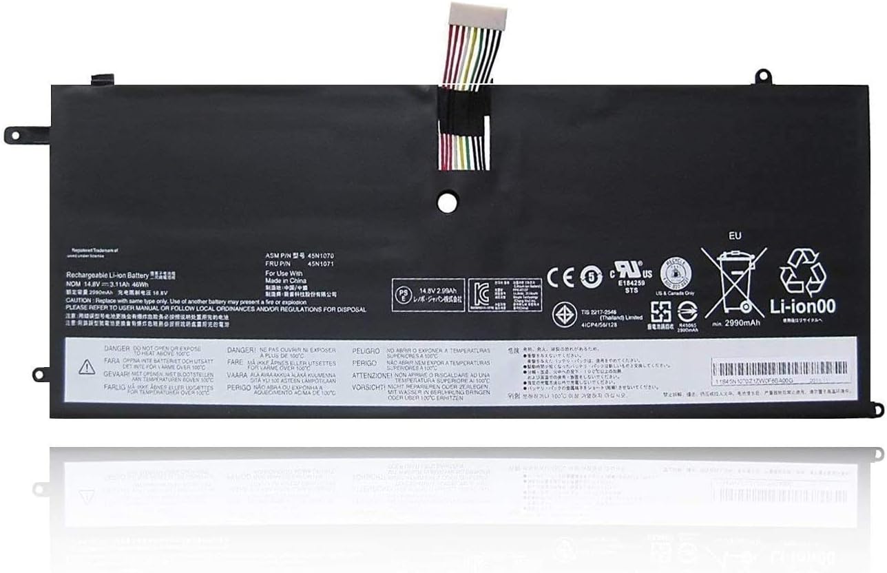 Lenovo ThinkPad X1 Carbon Laptop Battery - 45N1070 45N1071 46Wh - Image 4