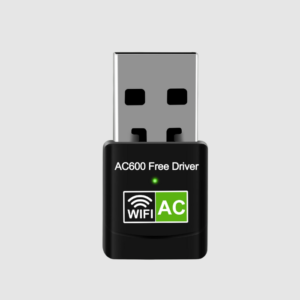 AC600 USB WiFi Adapter Driver-Free Dual Band Wireless Network for PC, Desktop, Laptop (5G/2.4G)
