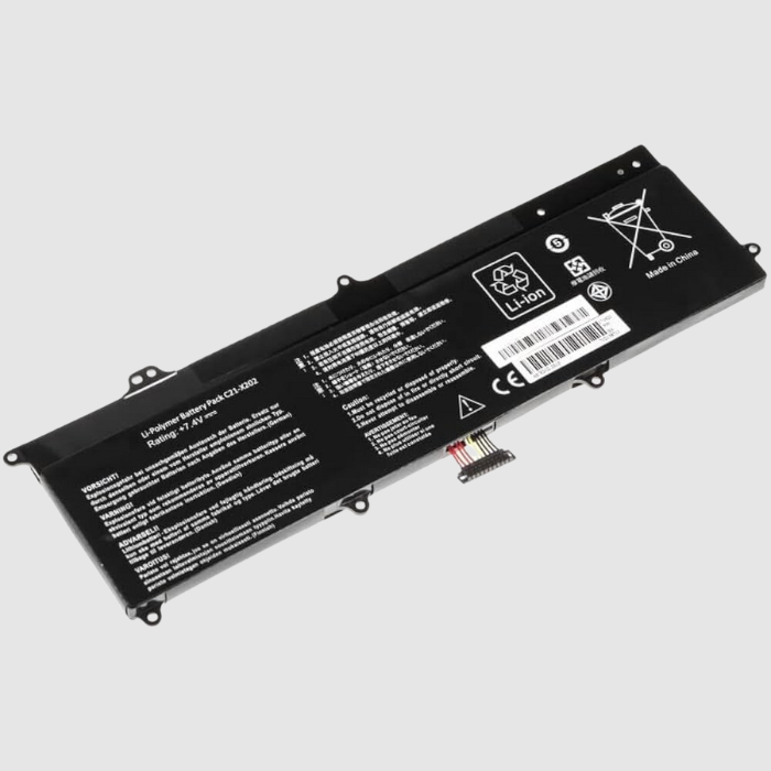 C21-X202 Battery ASUS VivoBook Compatible, 5136mAh Capacity
