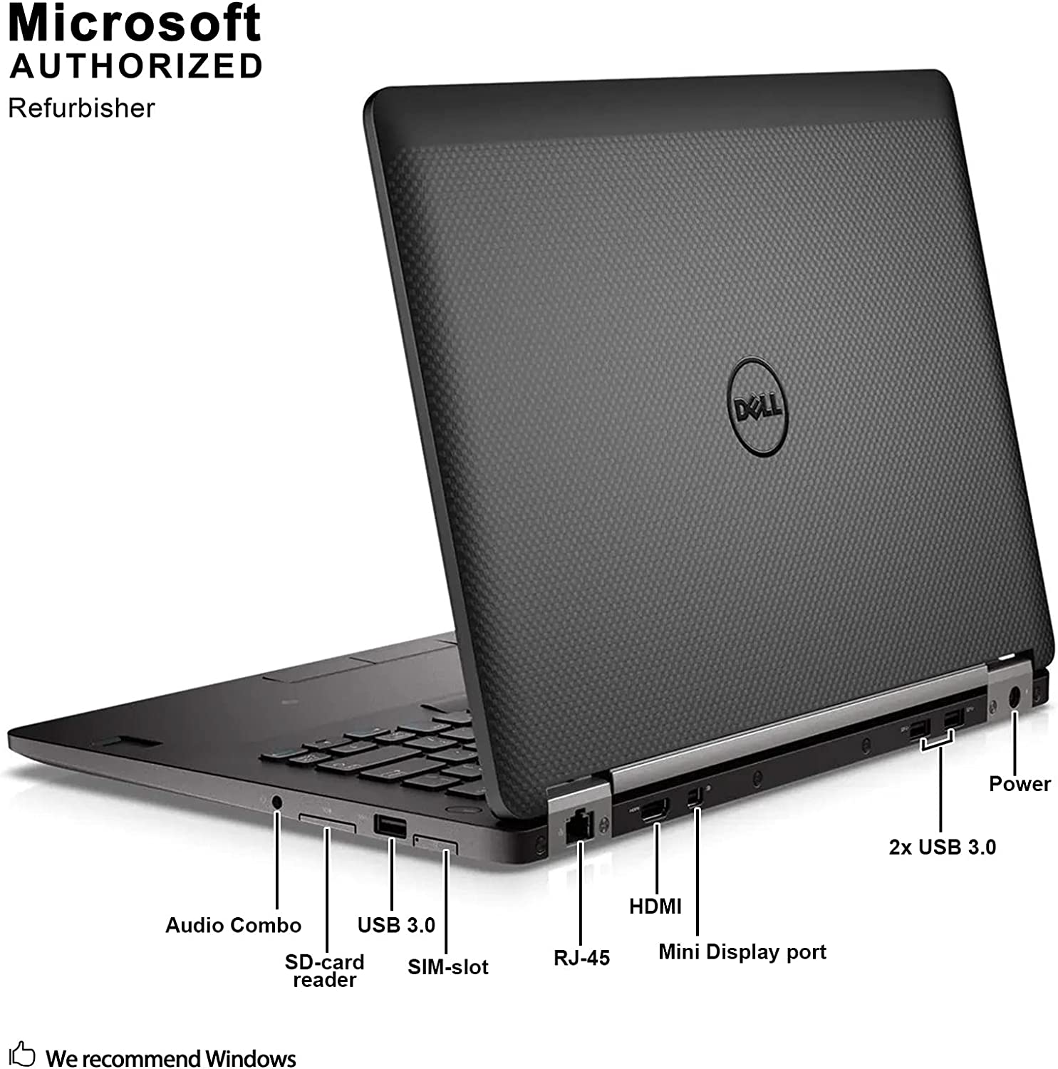 Dell Latitude E7470 14" Laptop - Core i5, 16GB RAM, 256GB SSD, Windows 11 Pro - Image 3