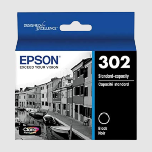 Epson T302 Claria Premium Ink Cartridge, Black (T302020-S)