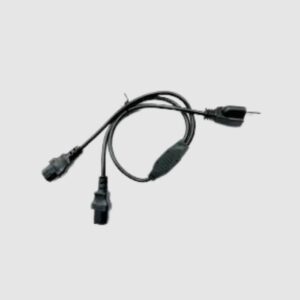 Universal 3-Prong AC Power Cord for Laptop Chargers, Printers, and TVs