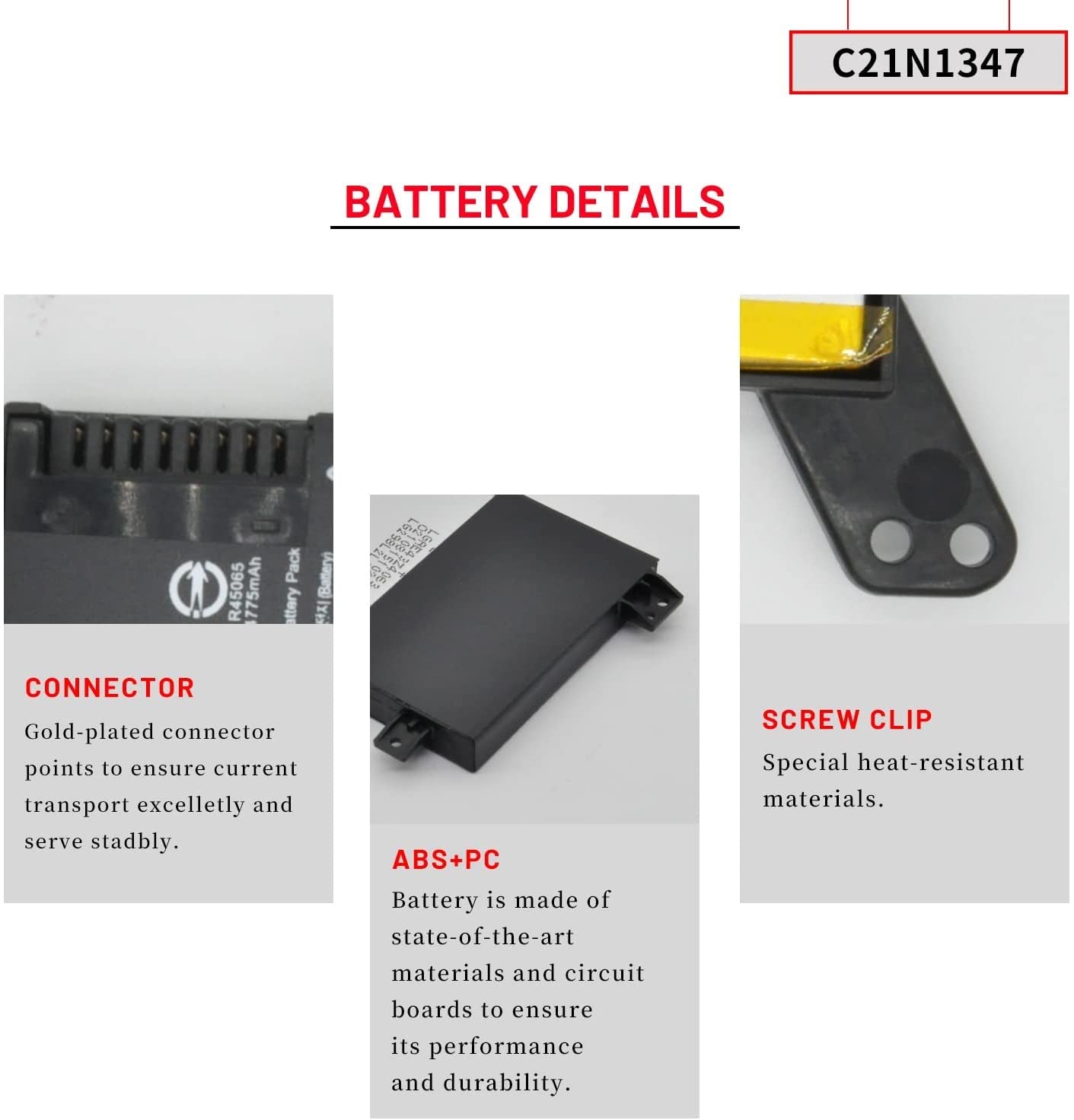Laptop Battery Replacement for ASUS X555 - Image 4
