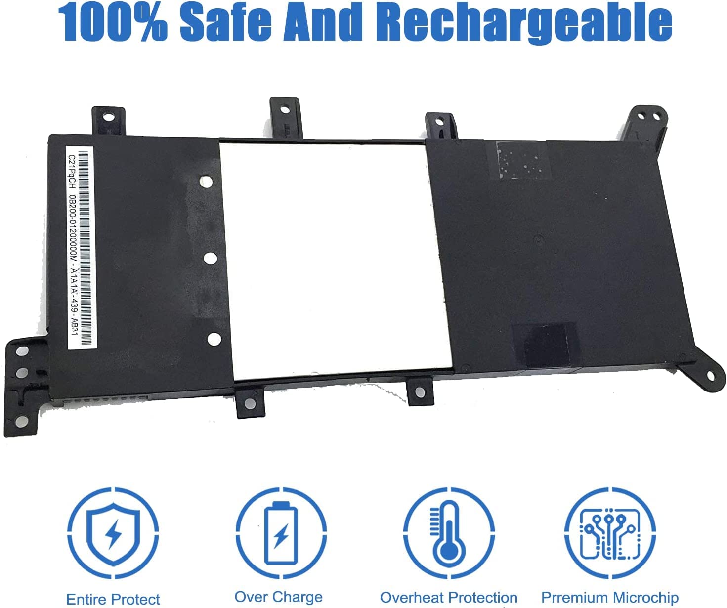 Laptop Battery Replacement for ASUS X555 - Image 2