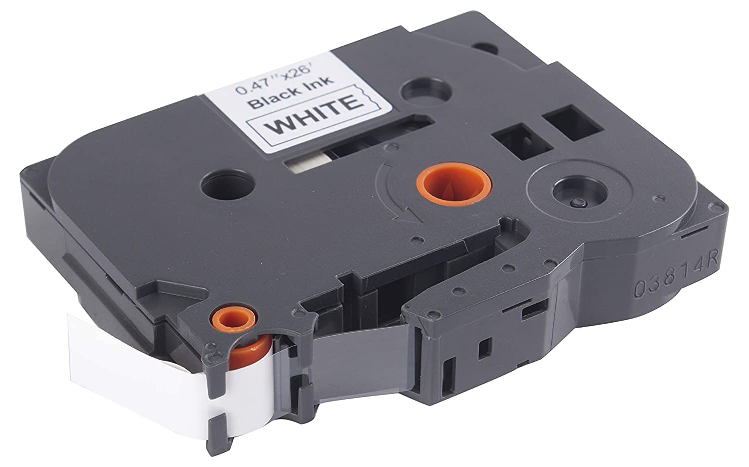 Brother TZe-231 Label Tape: 12mm Black on White - Image 5