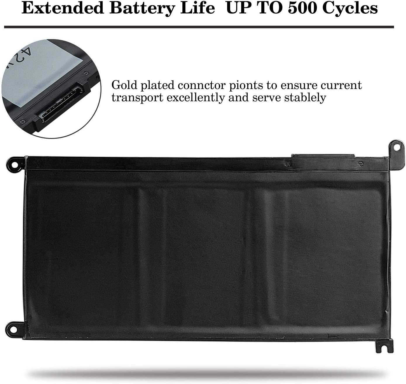 WDX0R Laptop Battery for Dell Inspiron - Image 2