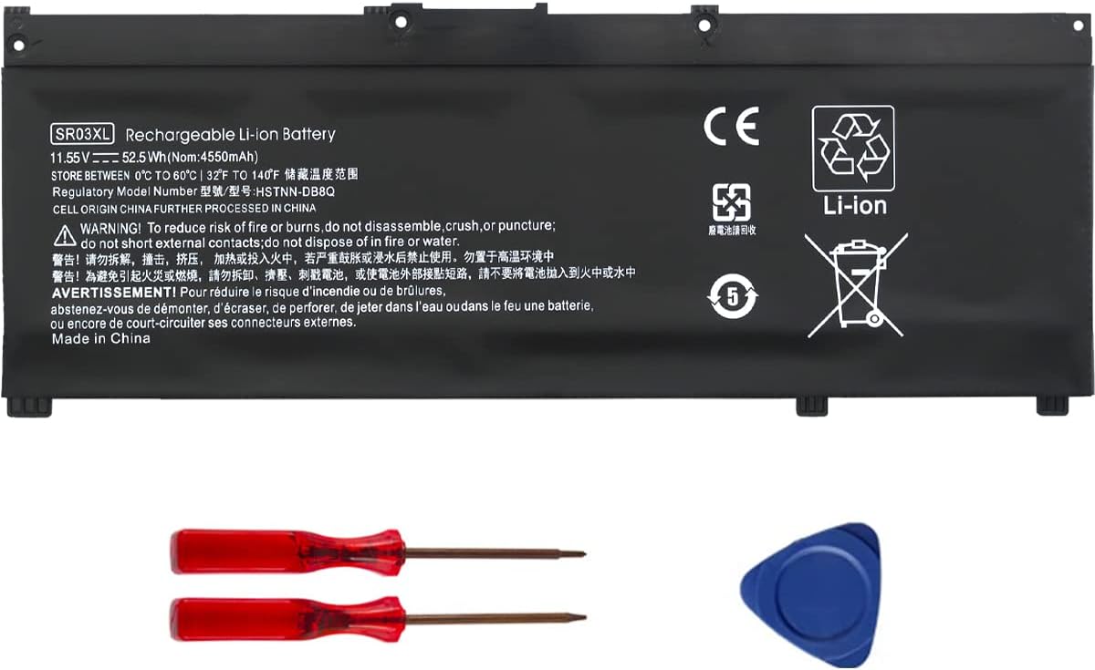 SR03XL L08855-856 L08855-855 Battery for HP Pavilion