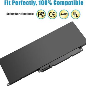 F7HVR Laptop Battery Compatible with Dell Inspiron 15 7537 17 7737 7746 Series