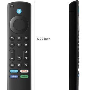 Replacement Voice TV Remote Control for Fire Smart Stick (4K, 4K Max, Lite, 2nd Gen, 3rd Gen
