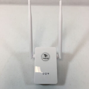 echfacture WFR-N300 White WiFi Wireless Extender Signal Booster For Home Used